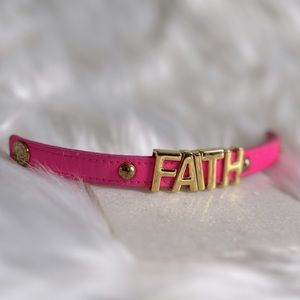 NWOT BCBGeneration Faith Hot Pink Bracelet